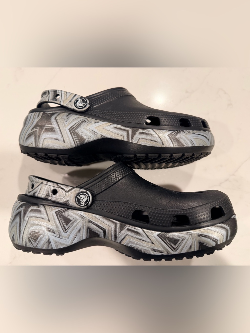 Crocs Women's Classic Platform Hi-Lo Disco Clog